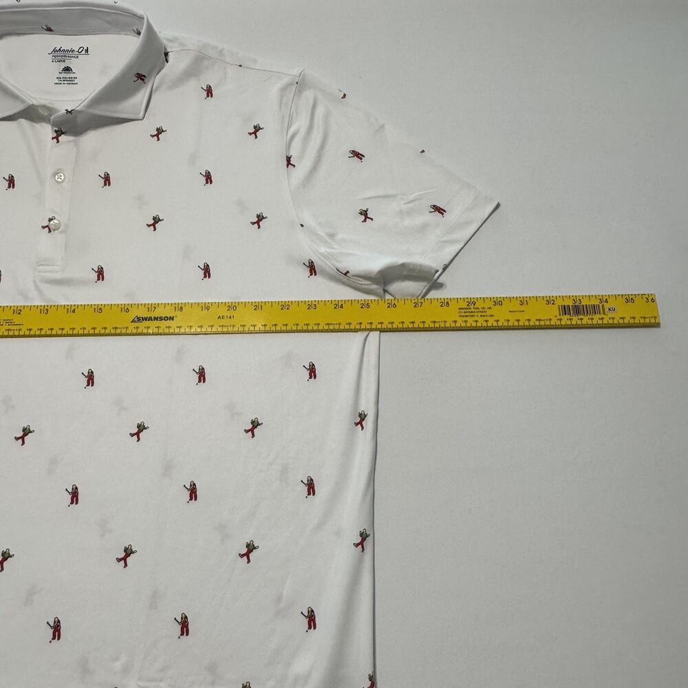 NWOT Large Johnnie-O Dancin Performance Golf Polo Size Men’s XL MSRP $98 - Picture 6 of 10